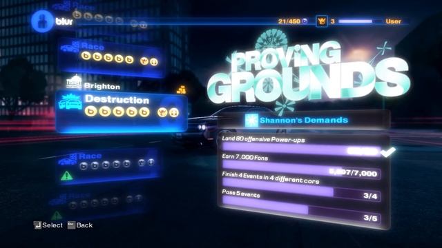 Blur Gameplay Walkthrough 100% Hard Part 1 Proving Grounds смотреть онлайн