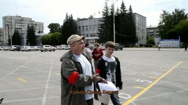 Пикет работников ТГК 1 прошел в Бердске смотреть онлайн