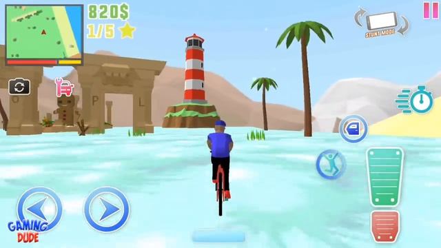 Dude Theft Wars: Open World Sandbox Simulator BETA - Huge Gingerbread Human | Android Gameplay HD смотреть онлайн