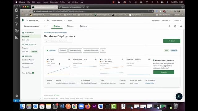 MEVN - 2 - MongoDB online(Atlas) смотреть онлайн