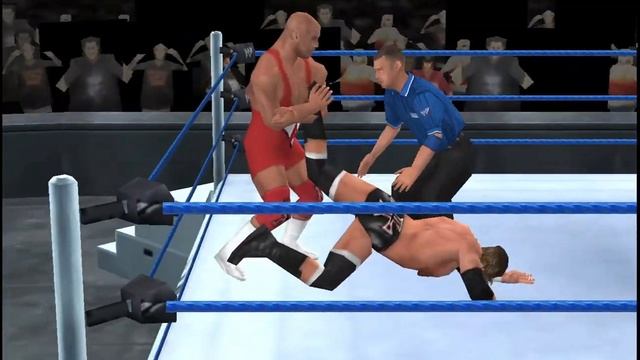 The Great One's PSP WWE Smackdown vs Raw 2006 Mod Matches Kurt Angle vs Triple H смотреть онлайн