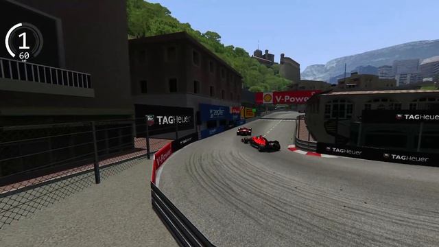 Ferrari F1 2020 vs Ferrari 1990-91-93 at Monaco смотреть онлайн