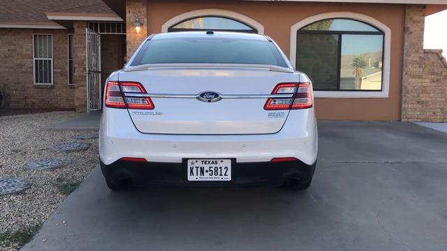 2013 Ford Taurus SHO muffler delete смотреть онлайн