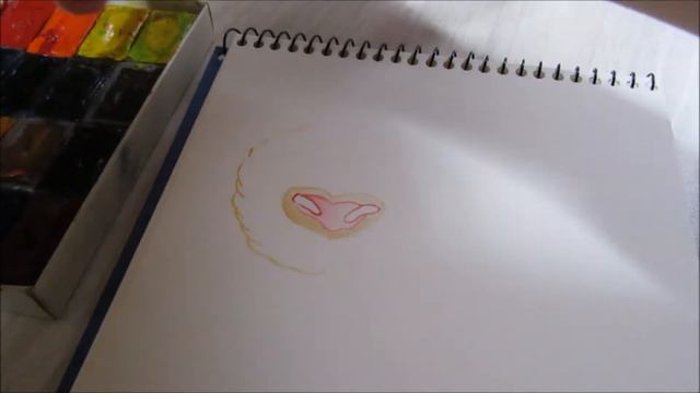 Акварельные карандаши vs Акварель (monkey King) / Watercolor pencils vs watercolor смотреть онлайн