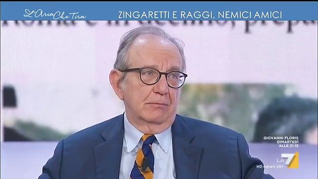 Myrta Merlino a Pier Carlo Padoan: "Virginia Raggi dovrebbe dimettersi?", "Da cittadino di Roma ... смотреть онлайн