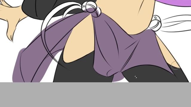 Paint Tool SAI : Drawing anime girl смотреть онлайн