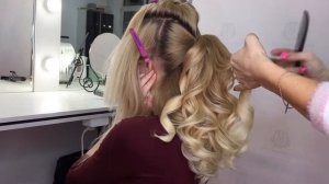 Урок «Свадебная прическа»