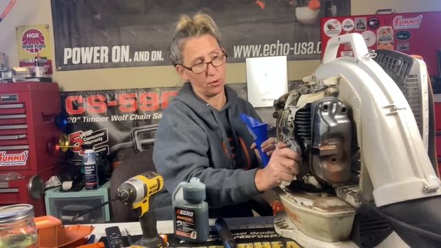 Stihl BR800 X Backpack Blower ran with no oil. Will it run? AND Echo PB-9010T carb adjust. смотреть онлайн