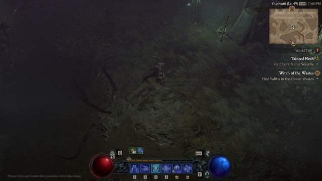 Diablo IV - ACT V - Blightmarsh Yngovani OST Music смотреть онлайн