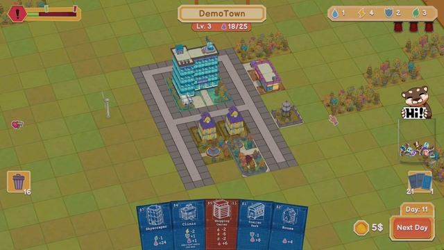 Card-Based Roguelike City Builder | Cardboard Town смотреть онлайн
