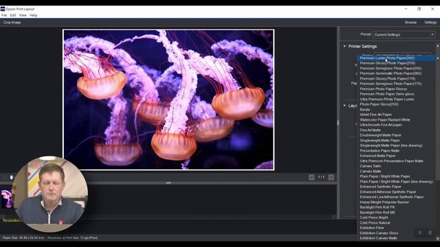 Printing Using Epson's Photoshop Utility смотреть онлайн