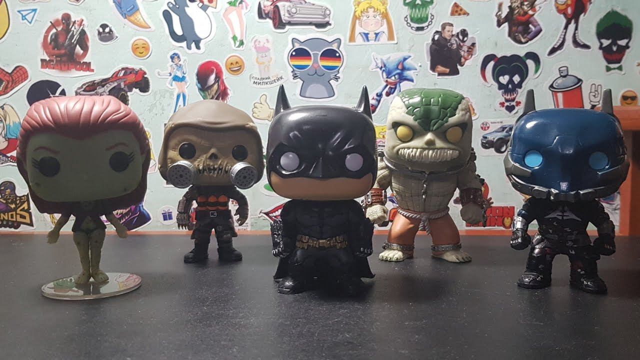 Фигурки Funko по серии игр "BATMAN.ARKHAM" / ASYLUM, KNIGHT | Обзор! смотреть онлайн