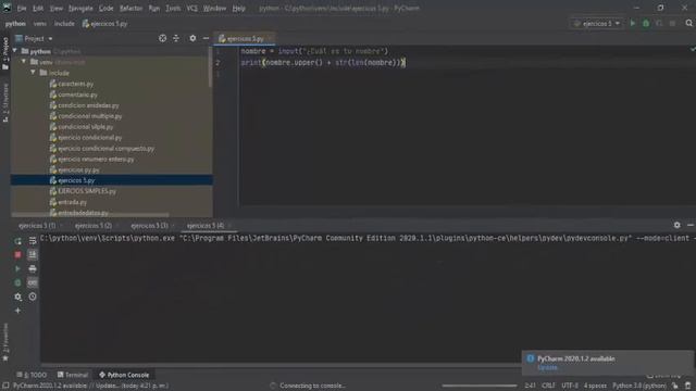 ejercicios simples #2 utilizando métodos(upper, lower y tittle) mayuscula-minusula python смотреть онлайн
