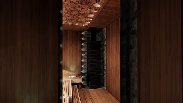 Дизайнерская сауна #сауна #гималайскаясоль #дизайнинтерьера смотреть онлайн