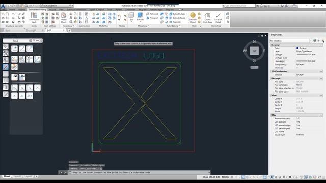 Autodesk Advance Steel – How to create a custom user section смотреть онлайн
