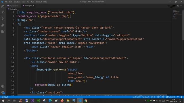 PHP Ders 219 PDO ve PostgreSQL ile Çoklu Dil Sistemi 2 смотреть онлайн