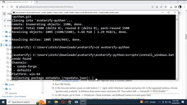 Avatarify-Python: Easy & Complete Windows Installation Guide for Real-Time Avatar Animation! смотреть онлайн