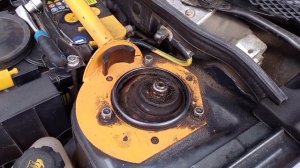 Замена верхней опоры и подшипника гранта.