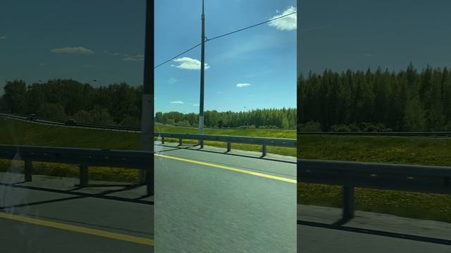 Путешествие с детьми по М4 Дон. Тульская область глазами пассажира авто.
