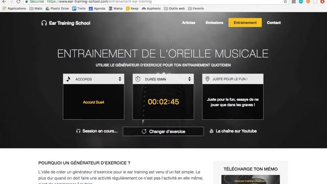 Accords Sus 4 à la guitare - Ear Training School #21 смотреть онлайн