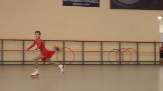 Безуглая София 12 лет ROLLER DNEPR CUP 2015 Днепропетровск смотреть онлайн