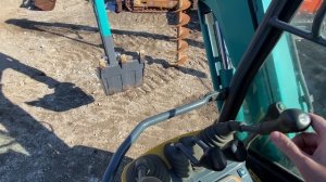 Как управлять мини экскаватором! How to operate a mini excavator! ミニショベルの操作方法