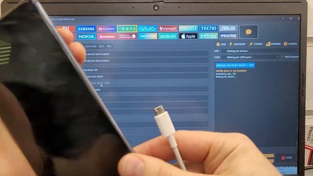FRP OPPO A15s Cph2179 Сброс Аккаунта Гугл. Программа Unlocktool. Удалённая разблокировка