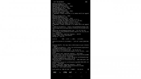 100% working How to install arch Linux in termux as a NDE 2020 #Termux #Archlinux