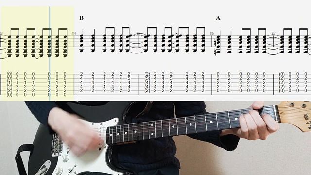 Oasis - Rock 'n' Roll Star Guitar Cover With Tab смотреть онлайн