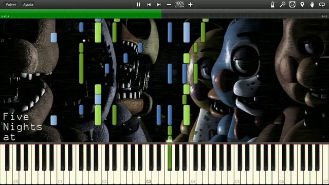 Synthesia - My Grandfather's Clock (w/ Music Box Song) - Five Nights at Freddy's 2 | 2 MIDIs смотреть онлайн