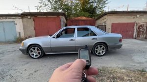 Mercedes-Benz W124 E320 LLORD AMG / Подключение штатной сигнализации к внешней сигнализации.