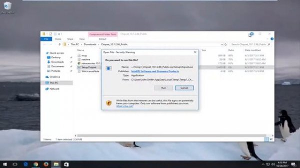 FIX Unknown Error Installing Intel Chipset Drive