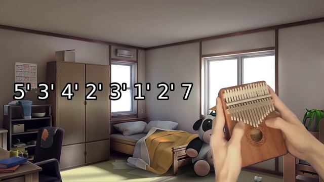 Doki Doki literature club sayonara kalimba cover! смотреть онлайн