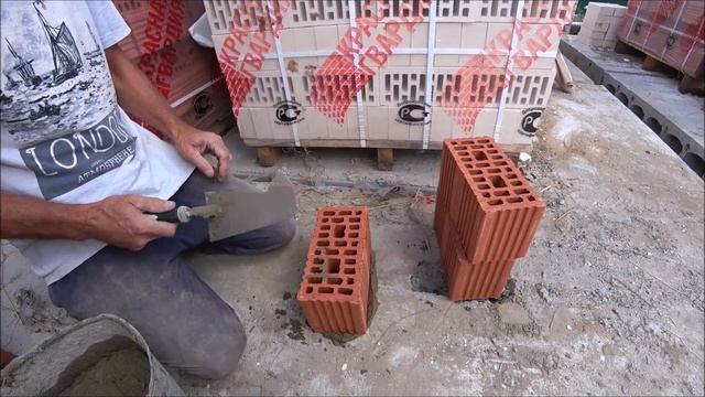 №1. Кладка кирпича в плоскость. смотреть онлайн