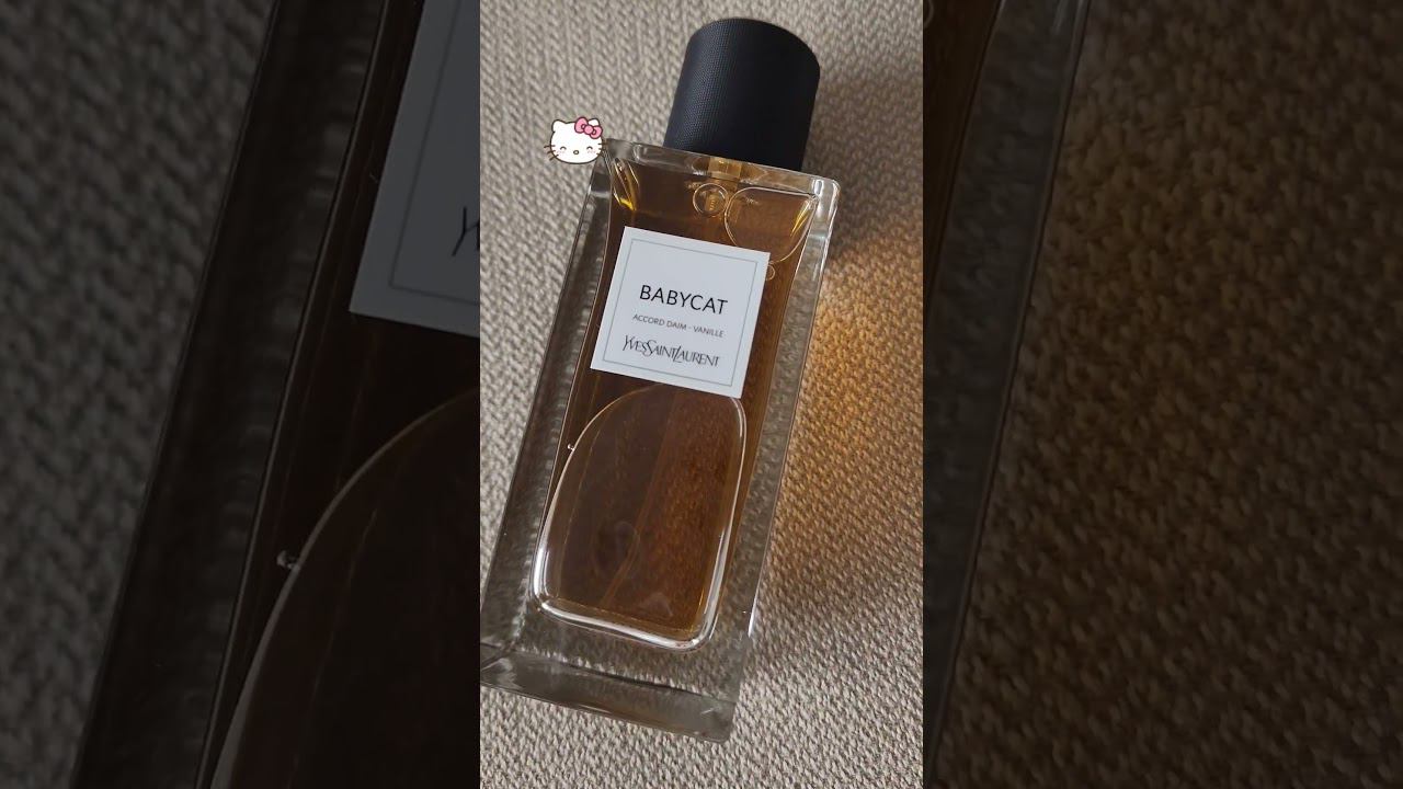 Лучший ванильный парфюм найден! #YSL #Babycat #YveSaintLaurent #парфюмерия смотреть онлайн