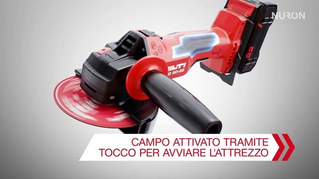Smerigliatrice a batteria Hilti Nuron AG 6D-22 - Funzioni e vantaggi смотреть онлайн