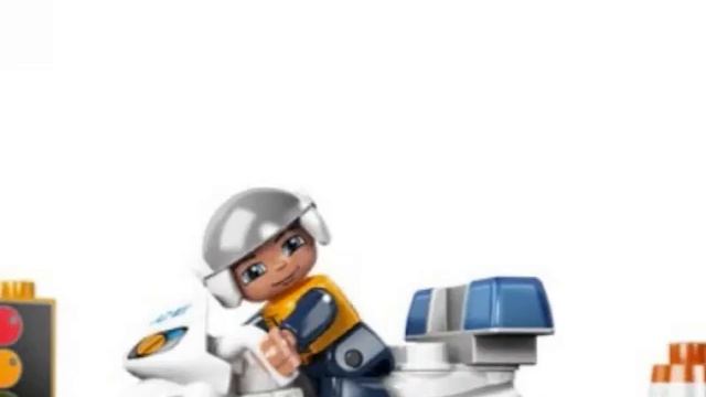 LEGO Duplo Police Bike Toy For Kids смотреть онлайн