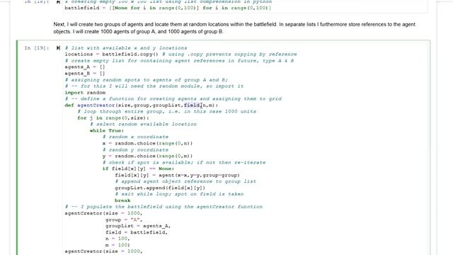 [EN 37] Simple agent-based simulation model in Python смотреть онлайн
