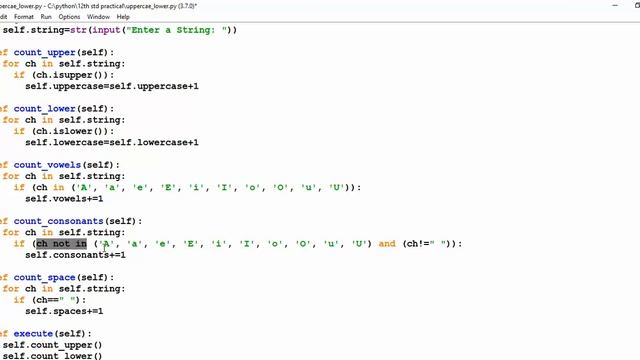 PY5 -- DISPLAY STRING ELEMENTS -- USING CLASS смотреть онлайн