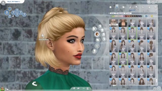 CAS Alpha CC || Michelle Dewey || The Sims 4 смотреть онлайн