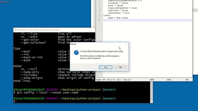 07 configuring git with git config | Git Course смотреть онлайн