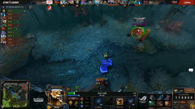 LGD -vs- IMG, SLTV China Season 11, Day 8, game 1 смотреть онлайн