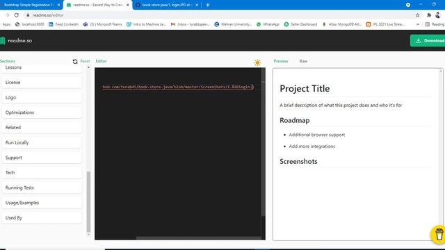 Add Screenshots/Images in Github Readme.md file #github смотреть онлайн