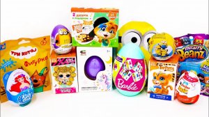 Первые 12 СЮРПРИЗОВ 2022 Года ТРИ КОТА 44 Котенка ЛОЛ Миньоны ПРИНЦЕССЫ