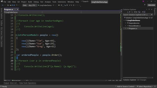 .NET 7 Update: Simplified LINQ Ordering In 10 Minutes or Less смотреть онлайн
