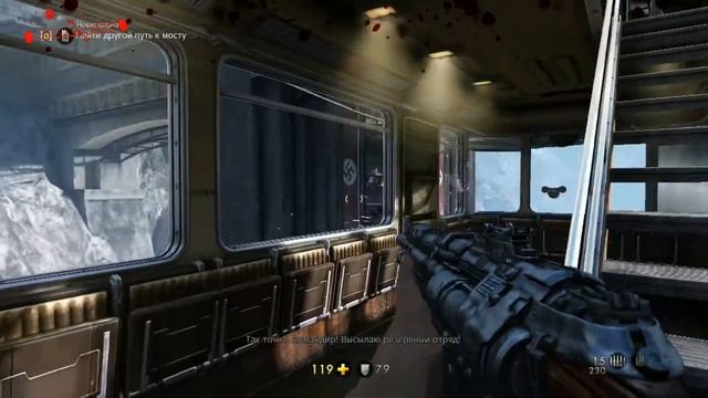 Прохождение Wolfenshtein:The Old Blood [4 часть] Бегство ! смотреть онлайн