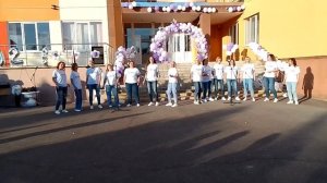 Выпускной вечер выпускников 2023 песня (куда уходит детство) от родителей ч2  школа№4 г.Чашники
