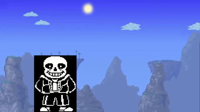 UNDERTALE SANS VS TERRARIA BOSSE смотреть онлайн