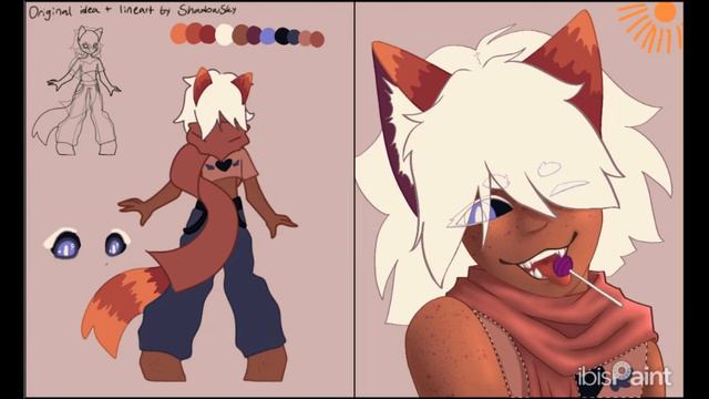 Pause OC Challenge Speedpaint: August!