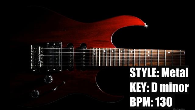 Headbanger Metal Guitar Backing Track Jam in D minor 130 bpm смотреть онлайн